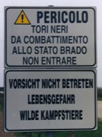 Cartello di pericolo